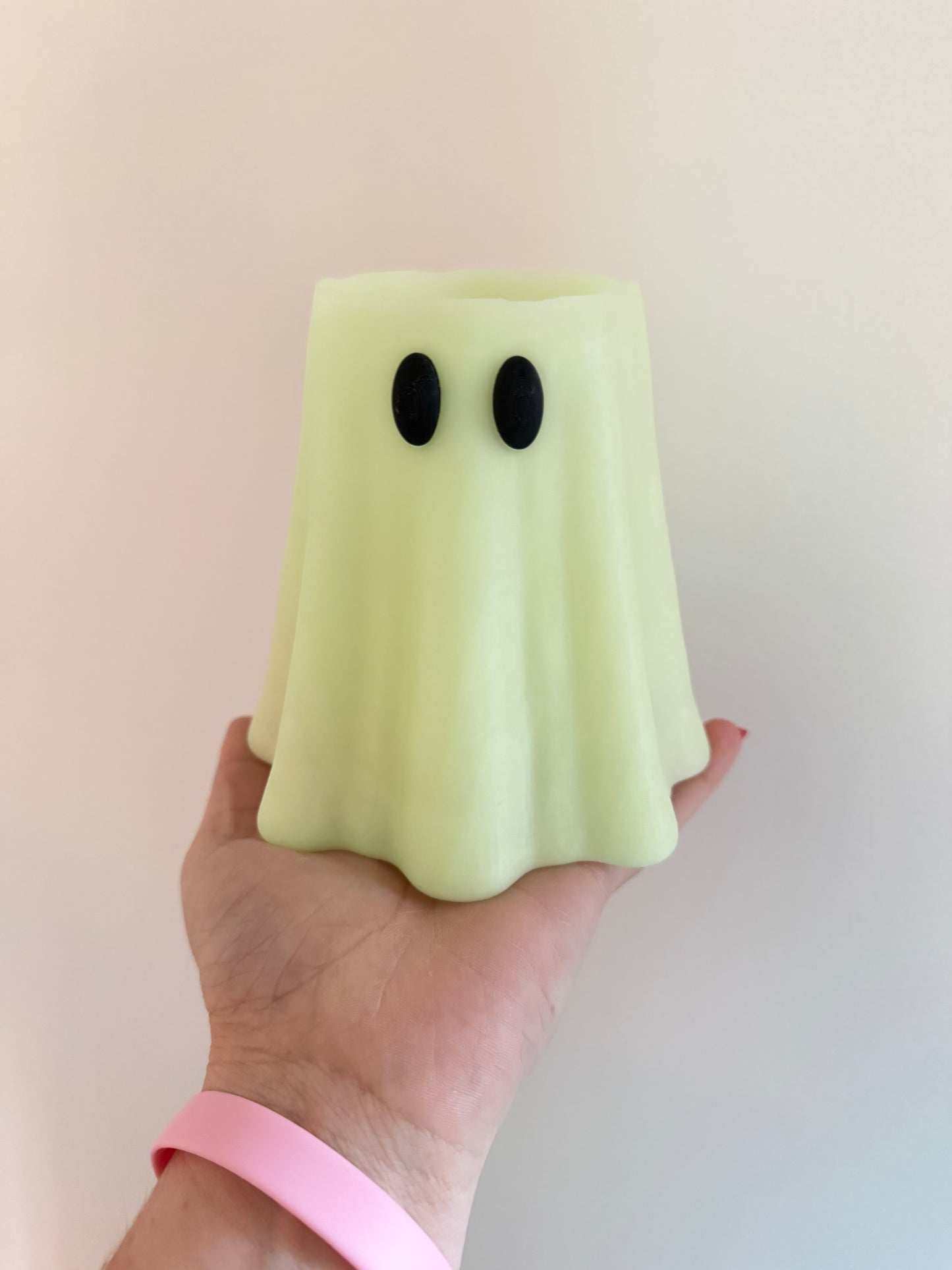 3D printed 12oz GLOW IN THE DARK ghost drink holder with matching tab opener (set)