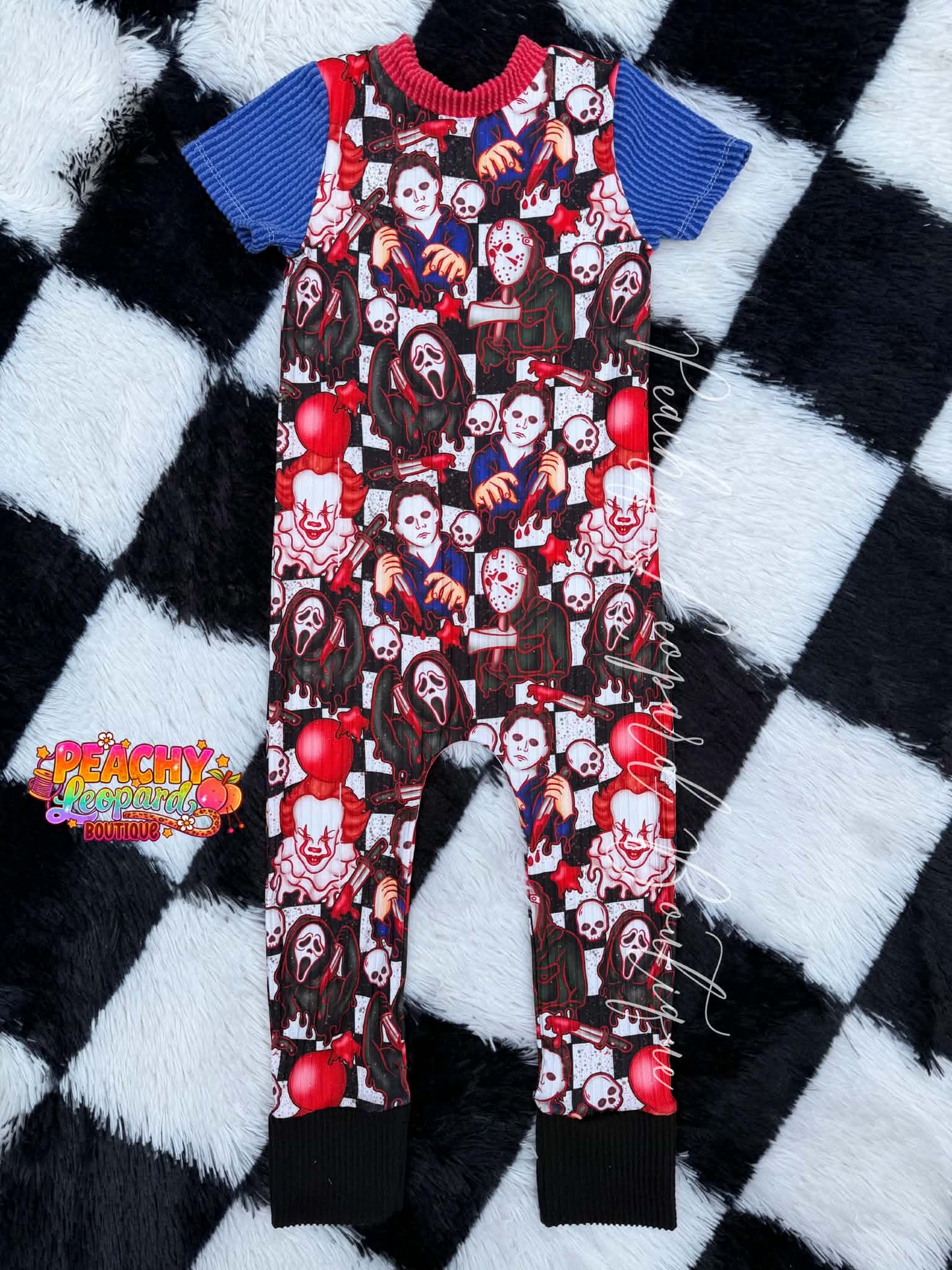 3T SS OG Romper - Spooky