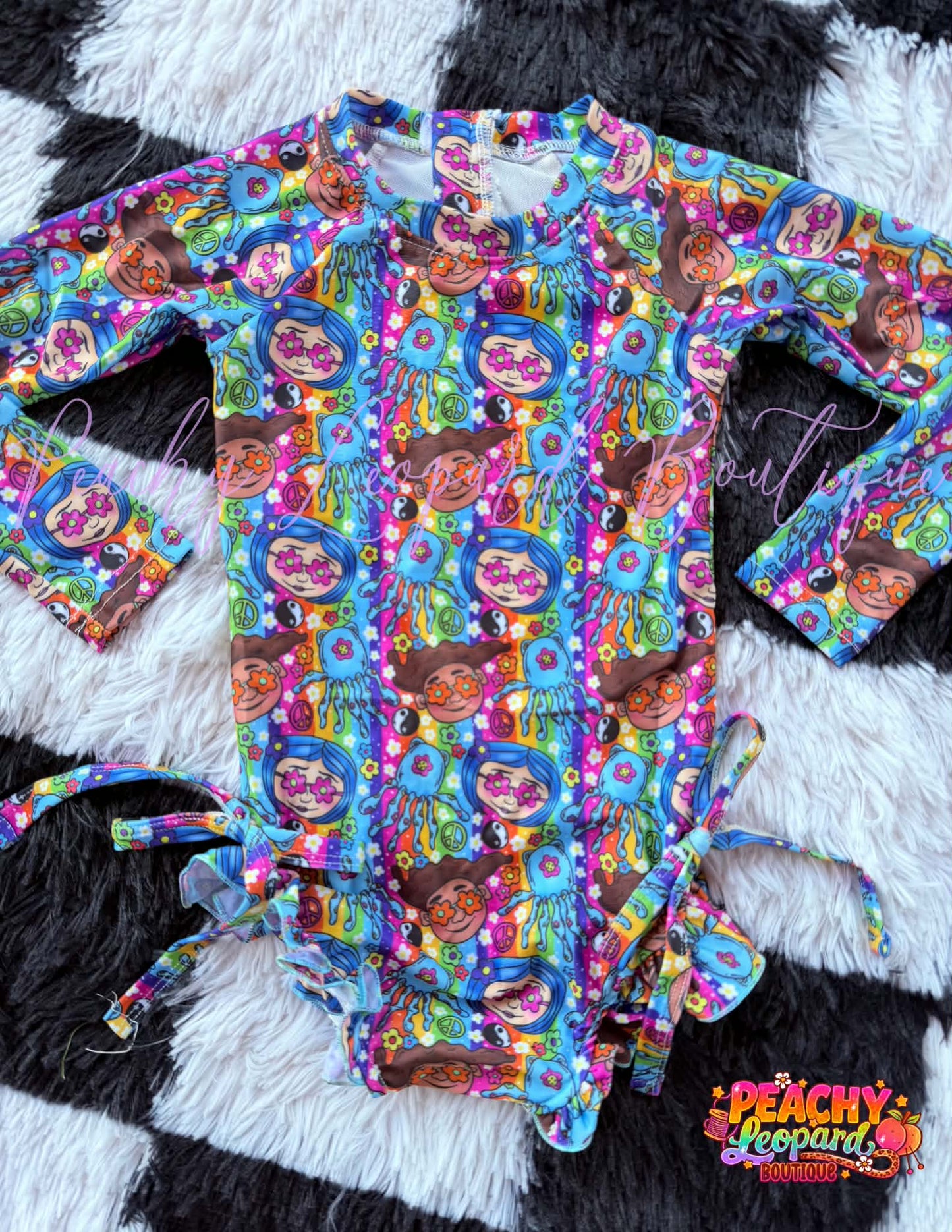 3t Side Tie Swimsuit