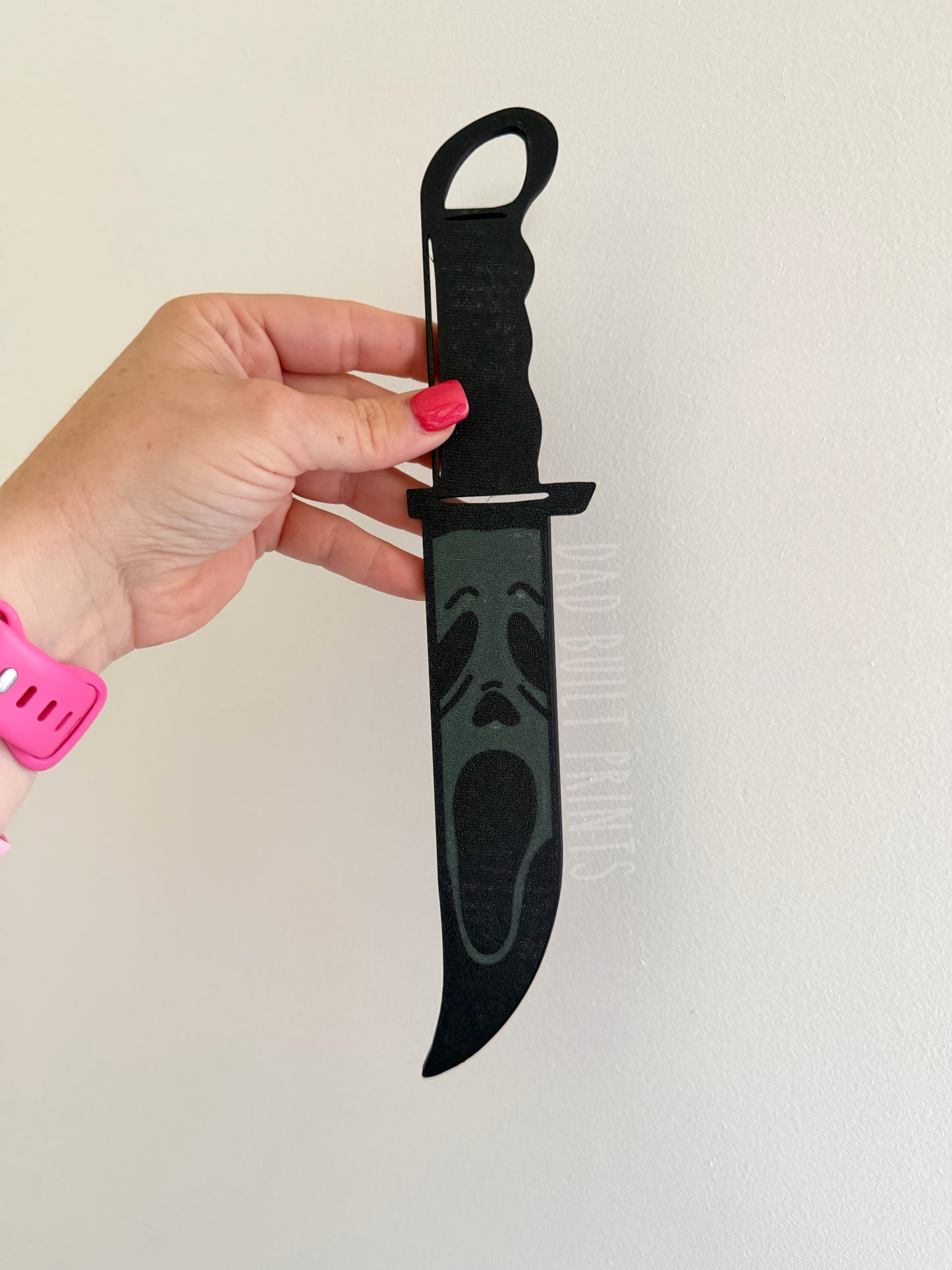 3D printed ghost face prop🔪
