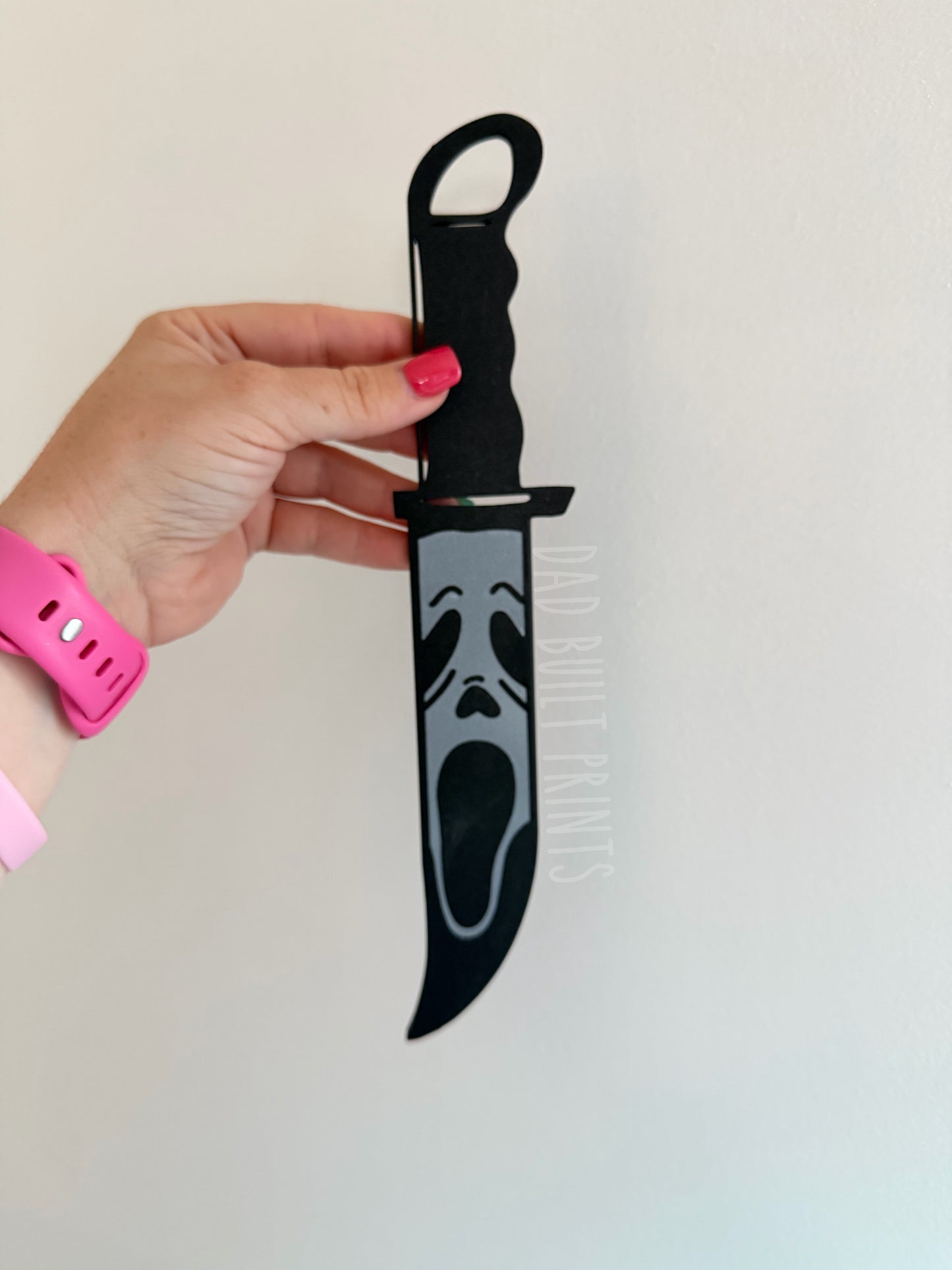 3D printed ghost face prop🔪