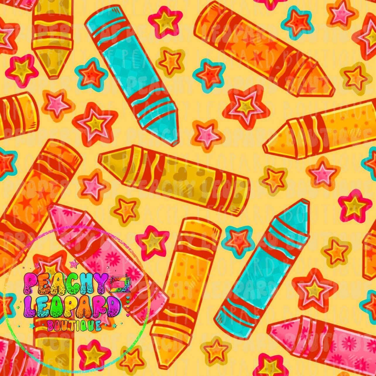 BTS Waffle Set - Crayons