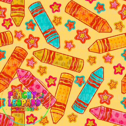 BTS Waffle Set - Crayons