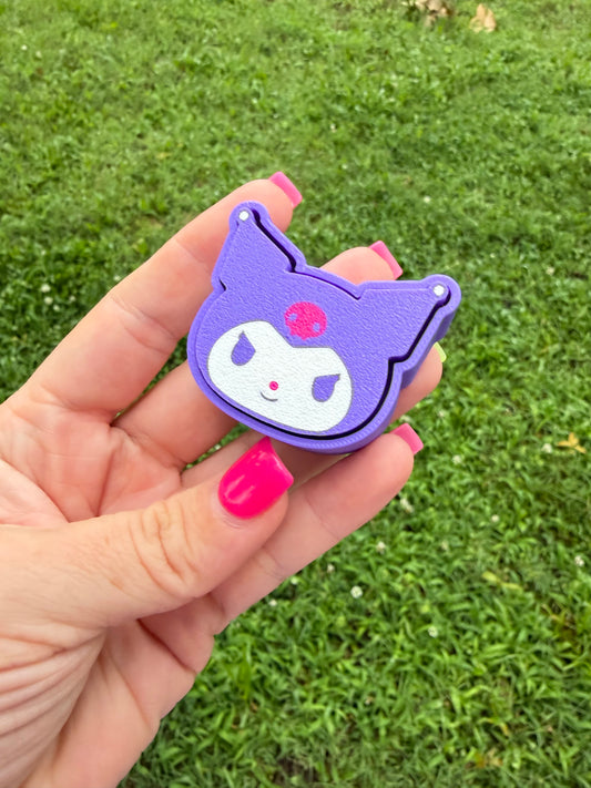 Kuromi 3D printed fidget clicker