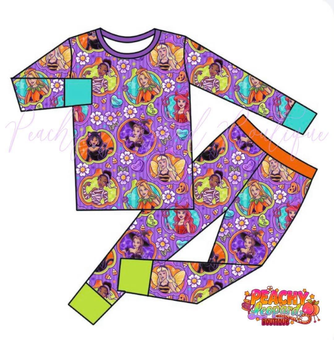 Bamboo Two Piece Set - Once Upon a Spooky Night