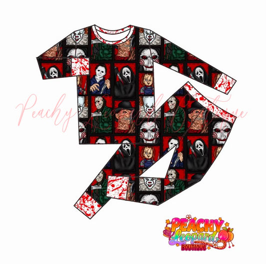 Bamboo Two Piece Set - Fright Night