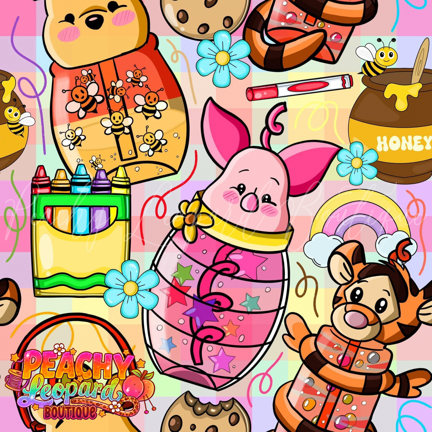 BTS Waffle Set - Pooh