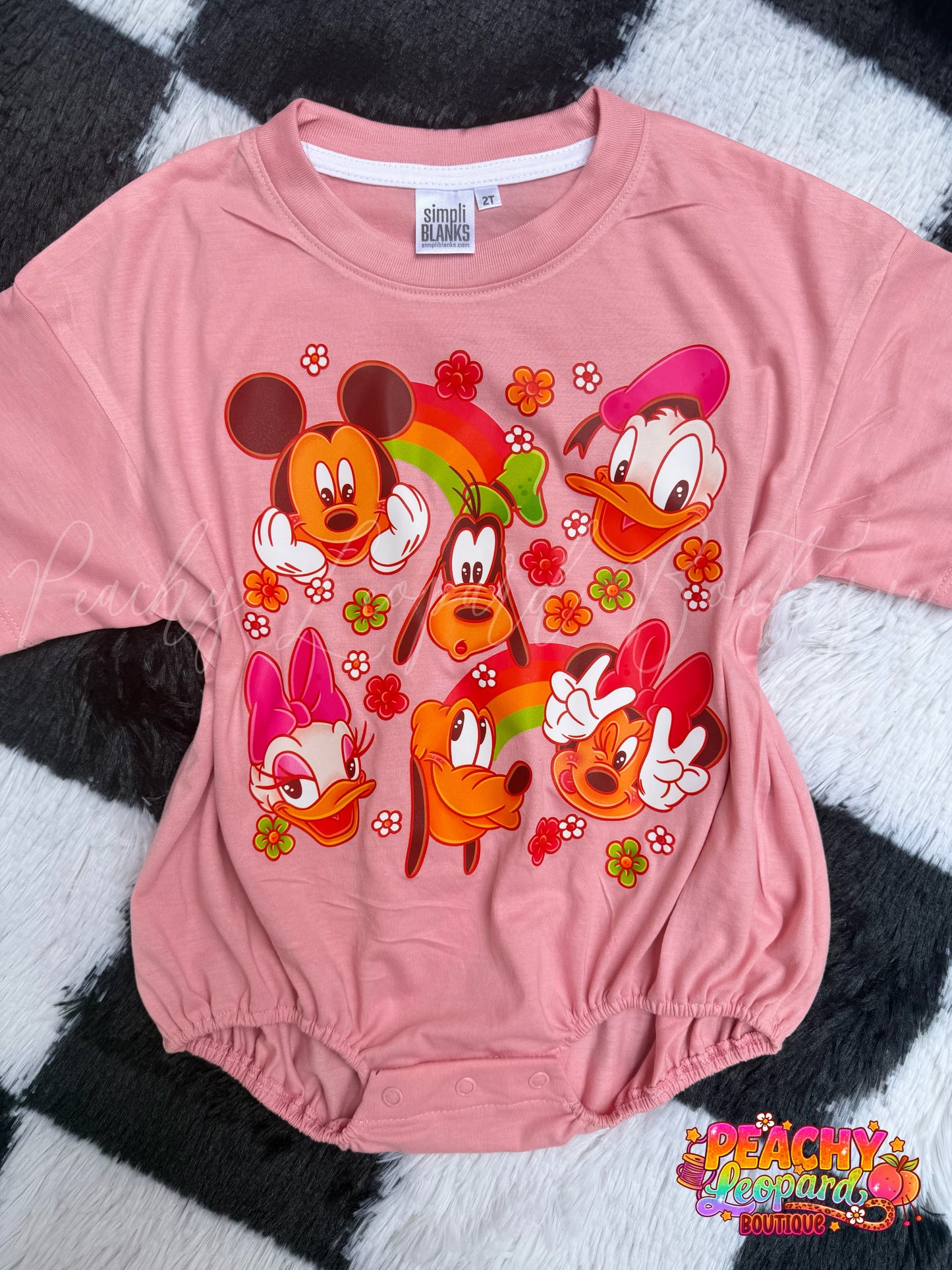2T Rose Bubble - Minnie & Friends