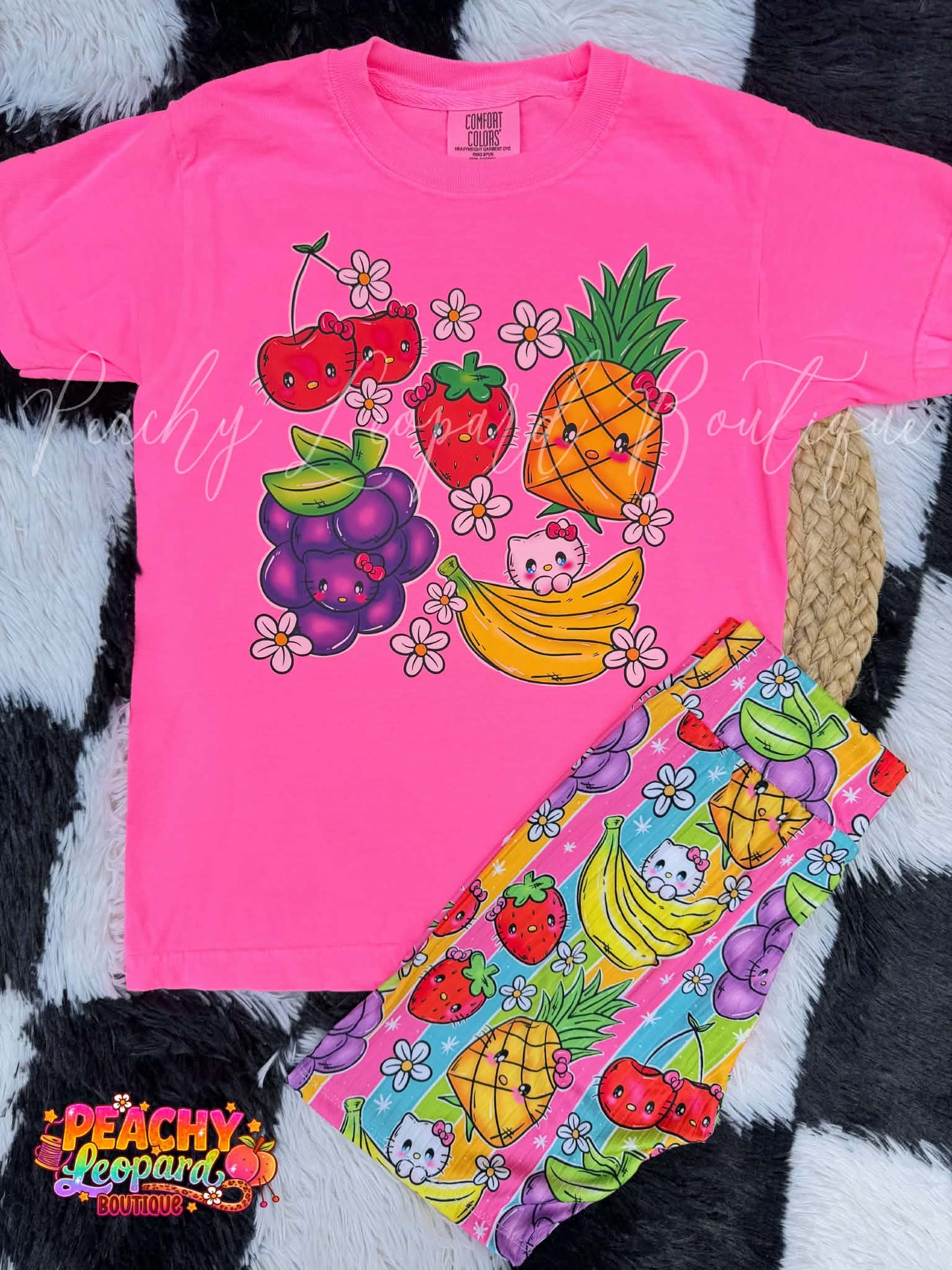 YS 6/8  Comfort Tee & Bikers - HK Fruit