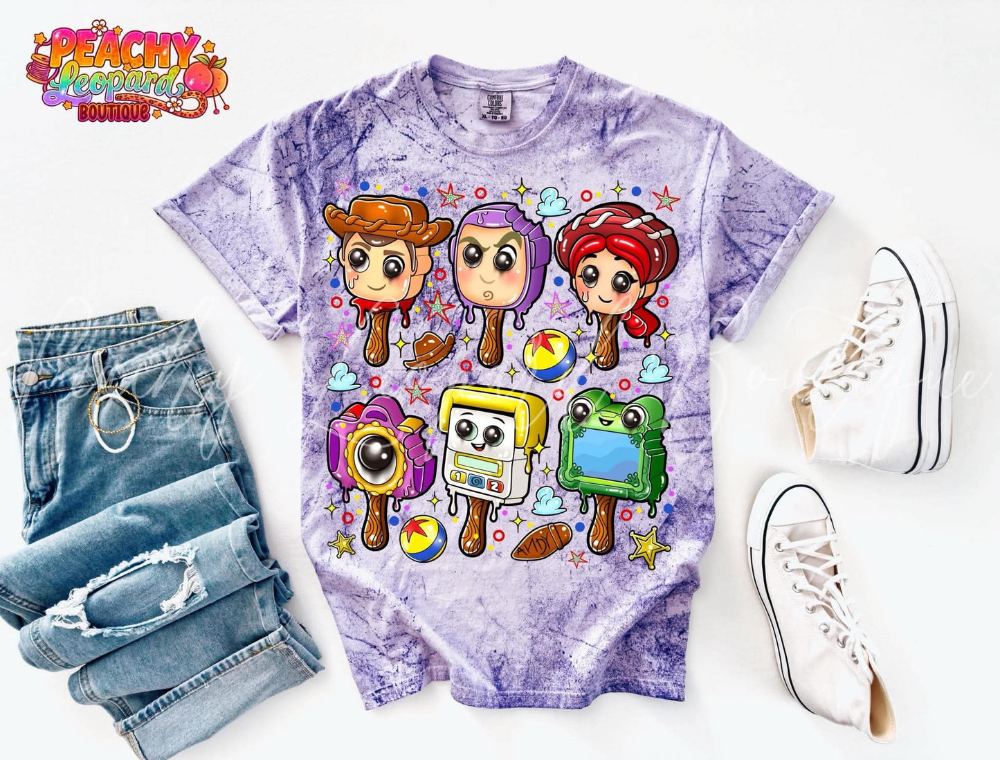 Color Blast Popsicle Tees