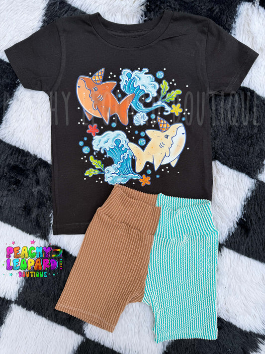 3t Tee & Bikers - Ice Cream Sharks