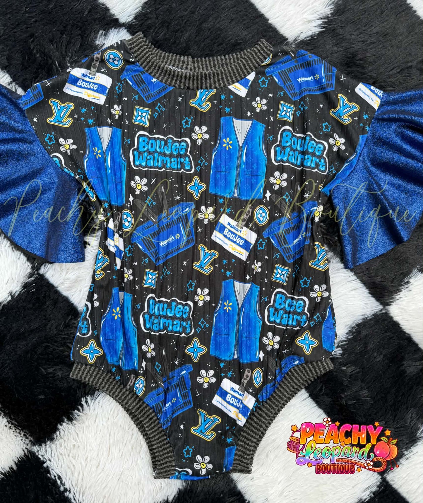 3T Flutter Sleeve Sweater Romper -Boujee Walmart